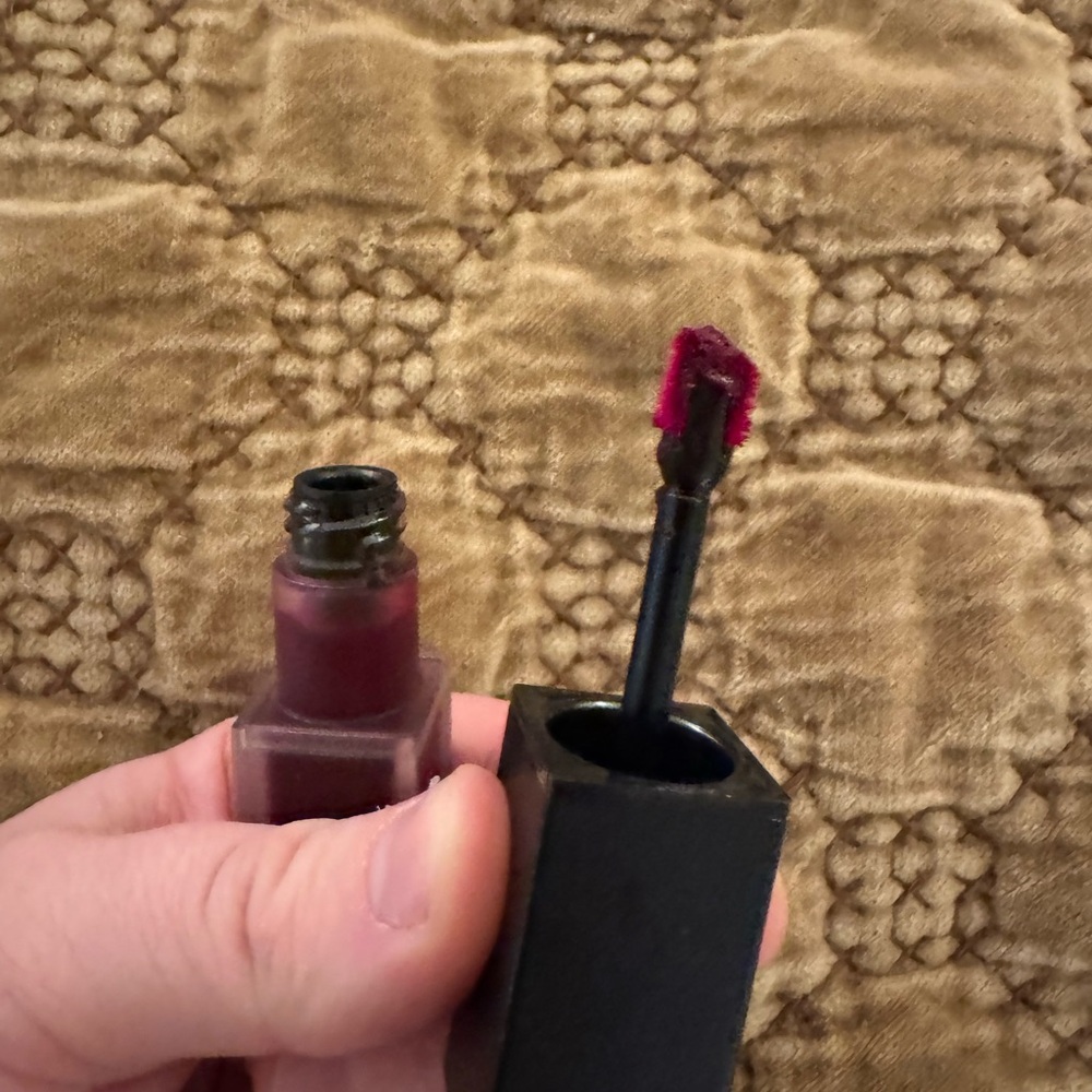 YSL Burgundy Velvet Cream Lipstick 🤎 - Picture 3 of 3